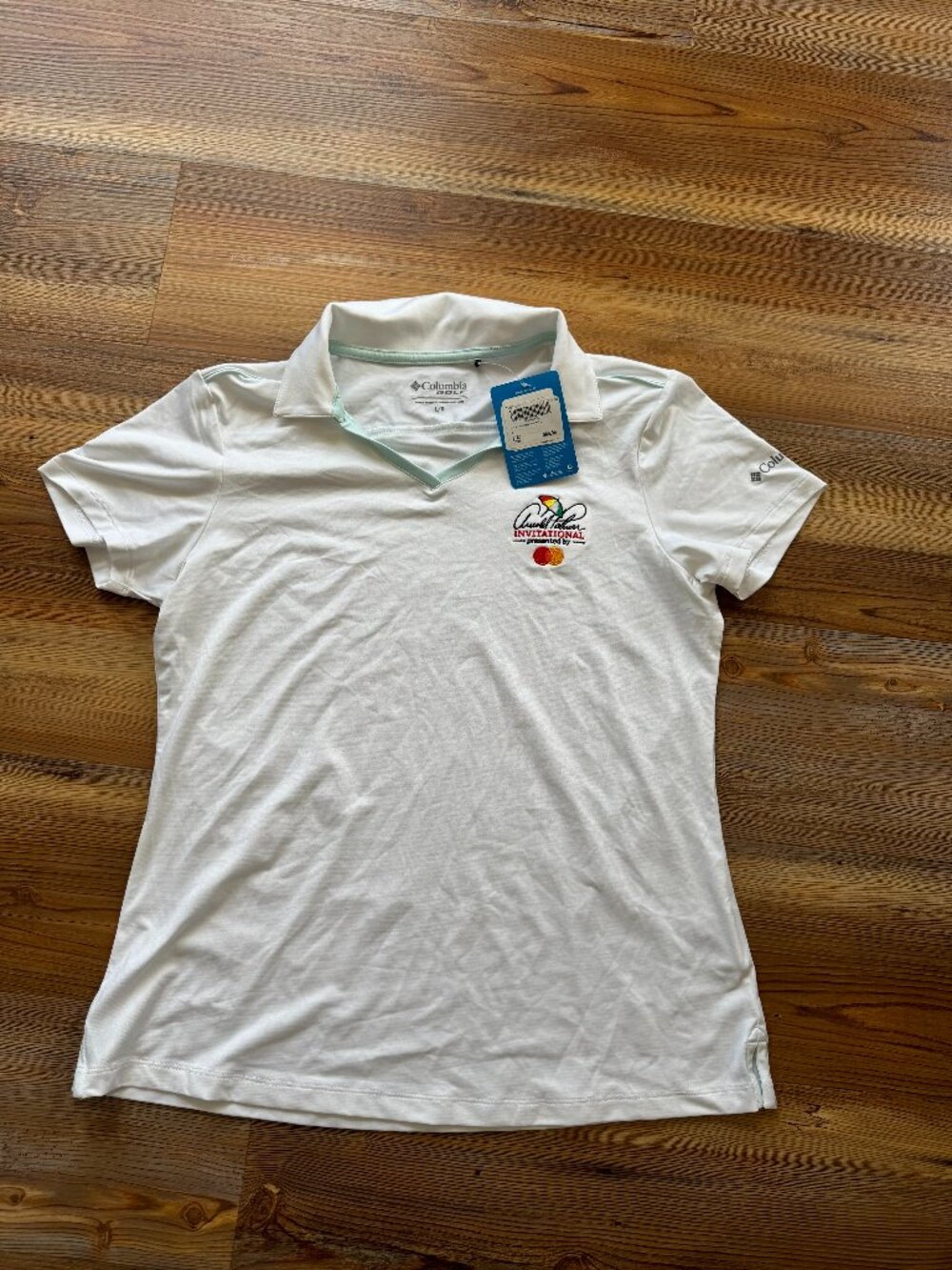 NWT Columbia Arnold Palmer‎ Invitational Golf Polo Women’s Size Large